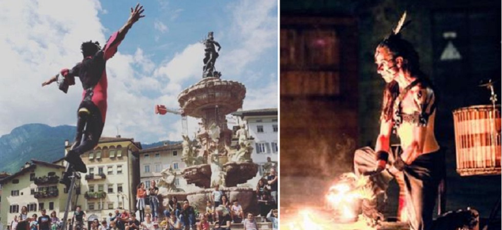 Clown, giocolieri, trampolieri, circensi, acrobati, attori, musicisti e performers pronti a invadere Trento